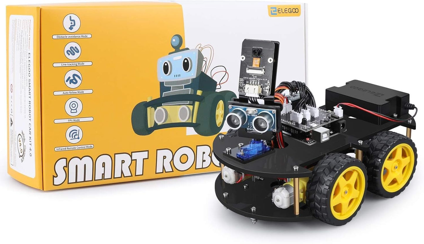 ELEGOO UNO R3 Smart Robot Car Kit V4