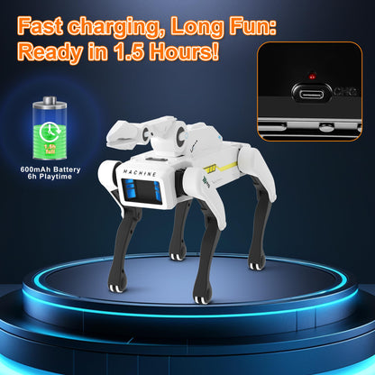 Smart Robot Dog — Voice Control, 30+ Actions & App Programming
