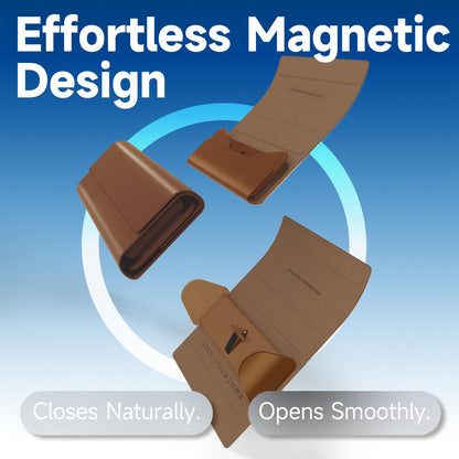 Foldable Charging Case for Smart Glasses — 2000mAh Portable Travel Charger