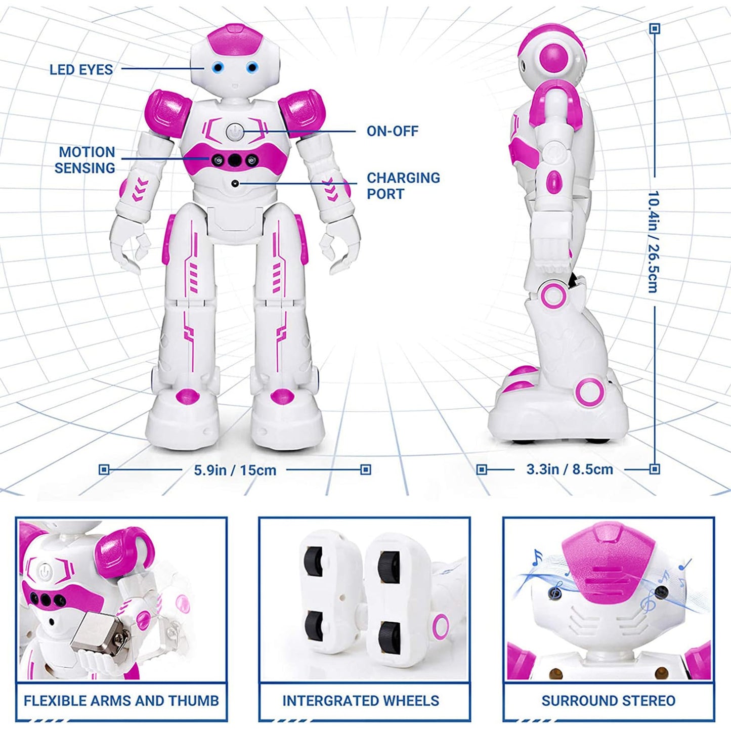 KingsDragon RC Robot