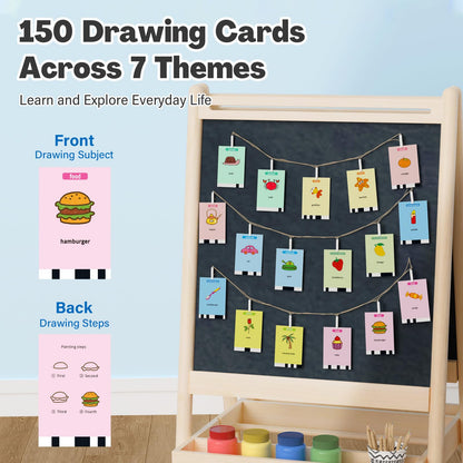RIVGOT Drawing Robot for Kids — 150 Cards
