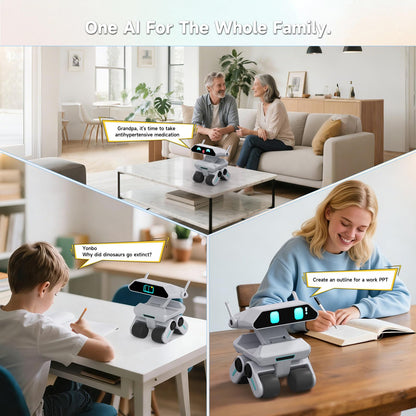 Yonbo Smart AI Robot - ChatGPT-Powered Home Companion