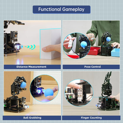 AI Bionic Robot Hand with Arduino