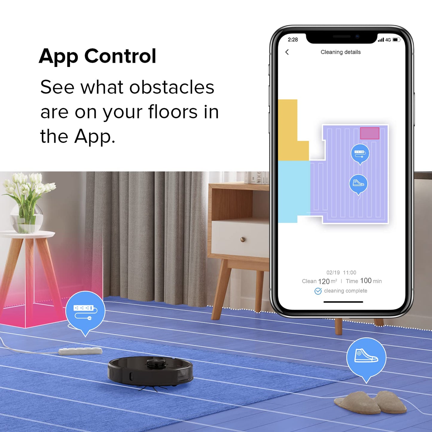Roborock Q7 M5+ Robot Vacuum & Mop — 10000Pa Suction, 7-Week Self-Empty & LiDAR Navigation