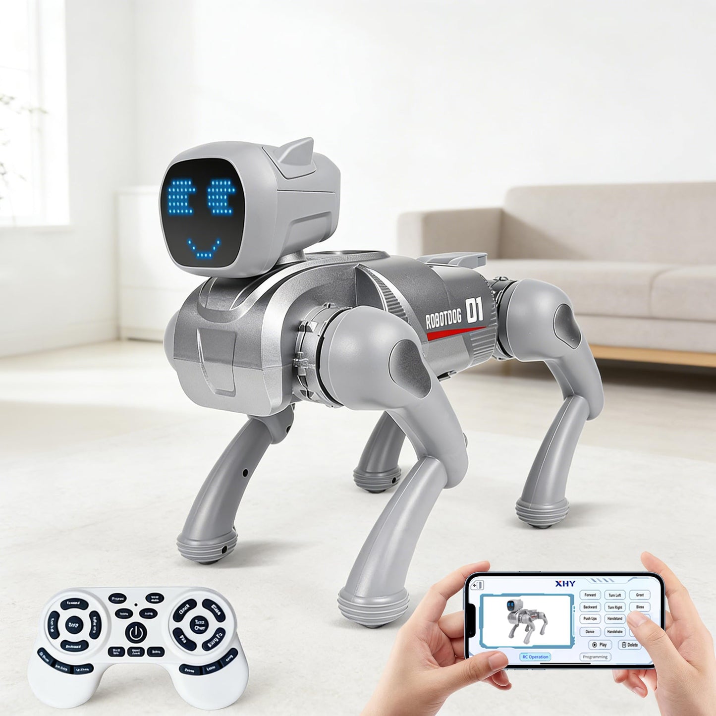 Smart Robot Dog Toy for Kids 6+ - Voice Control