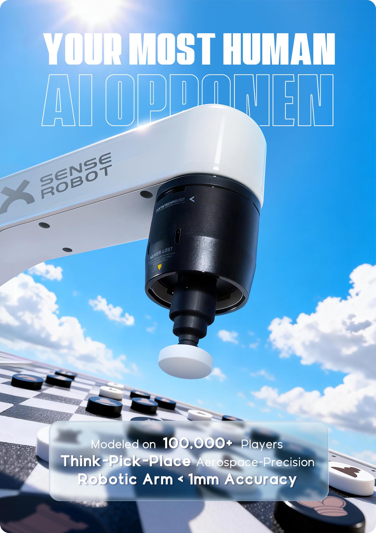 Sense Robot Go Professional — AI Smart Go Board with Robotic Arm
