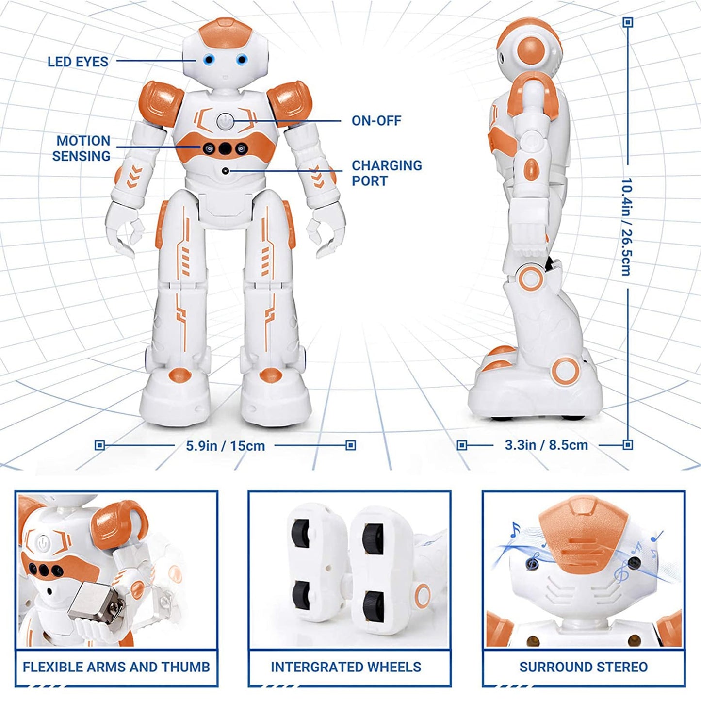 KingsDragon RC Robot