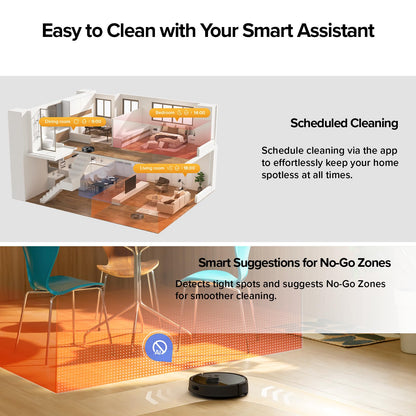 Roborock Q7 M5+ Robot Vacuum & Mop — 10000Pa Suction, 7-Week Self-Empty & LiDAR Navigation