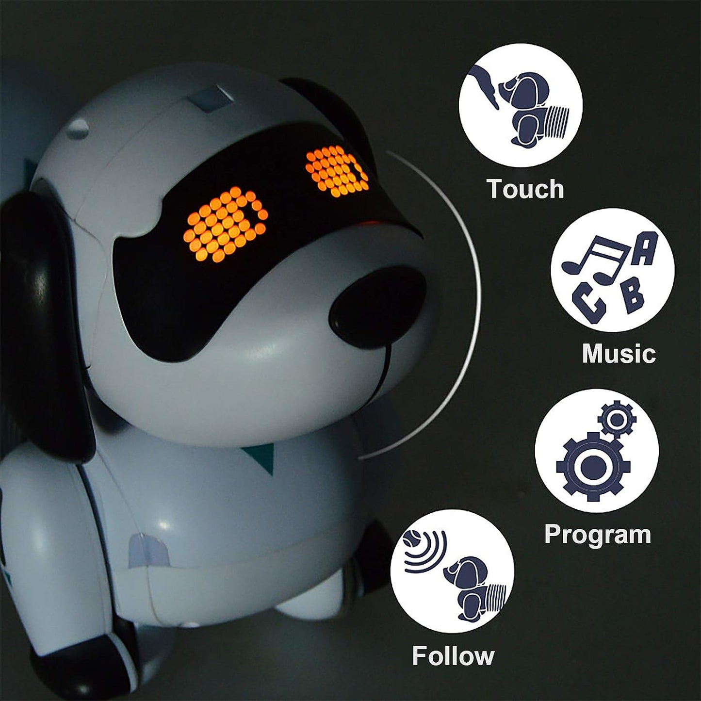 Dollox RC Robot Dog - Walking, Dancing Dachshund Puppy