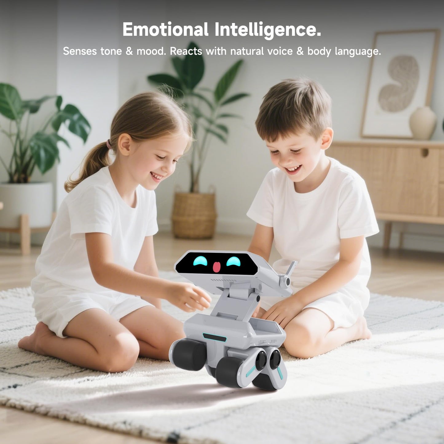 Yonbo Smart AI Robot - ChatGPT-Powered Home Companion