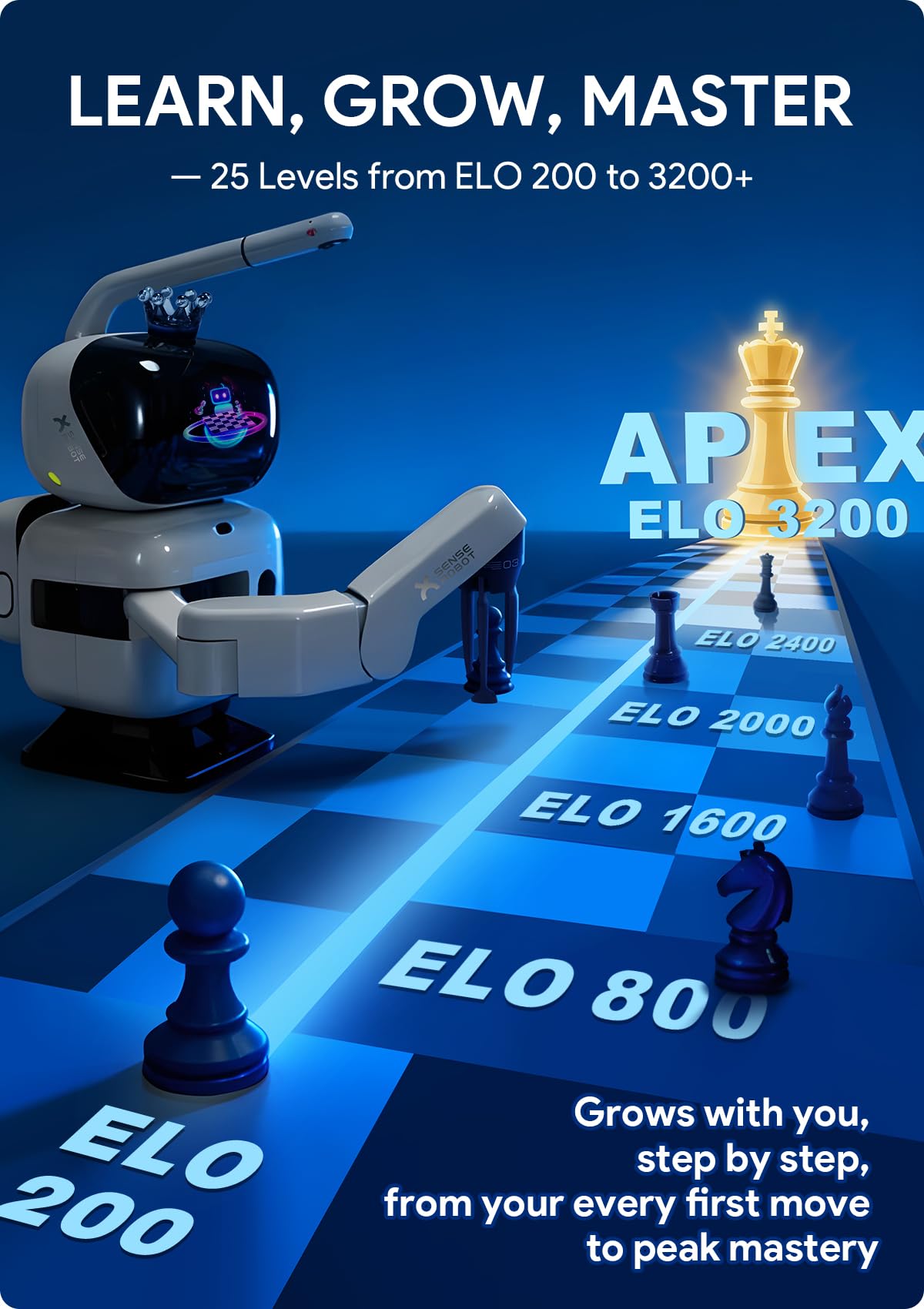Sense Robot Go Professional — AI Smart Go Board with Robotic Arm