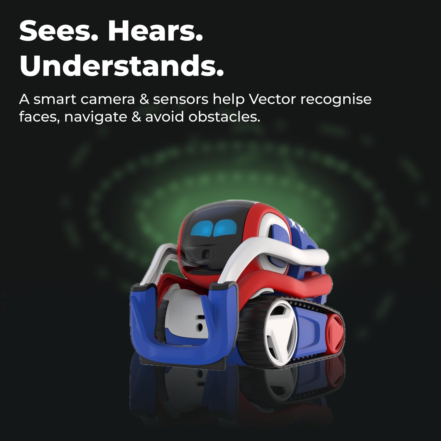Anki Vector 2.0 — AI Home Robot with ChatGPT, Face Recognition & Voice Conversations