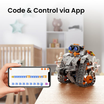 Sillbird 5-in-1 Robot Building Kit — 488 Pieces