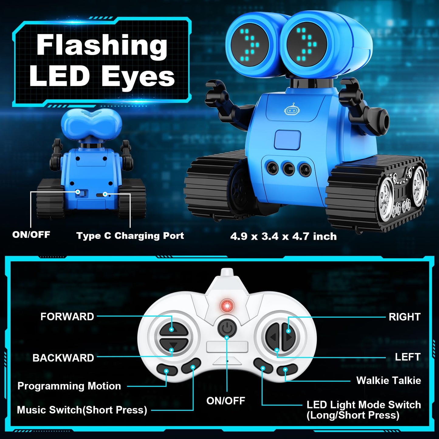 Hamourd RC Emo Robot