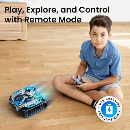 Sillbird 5-in-1 Robot Building Kit — 488 Pieces