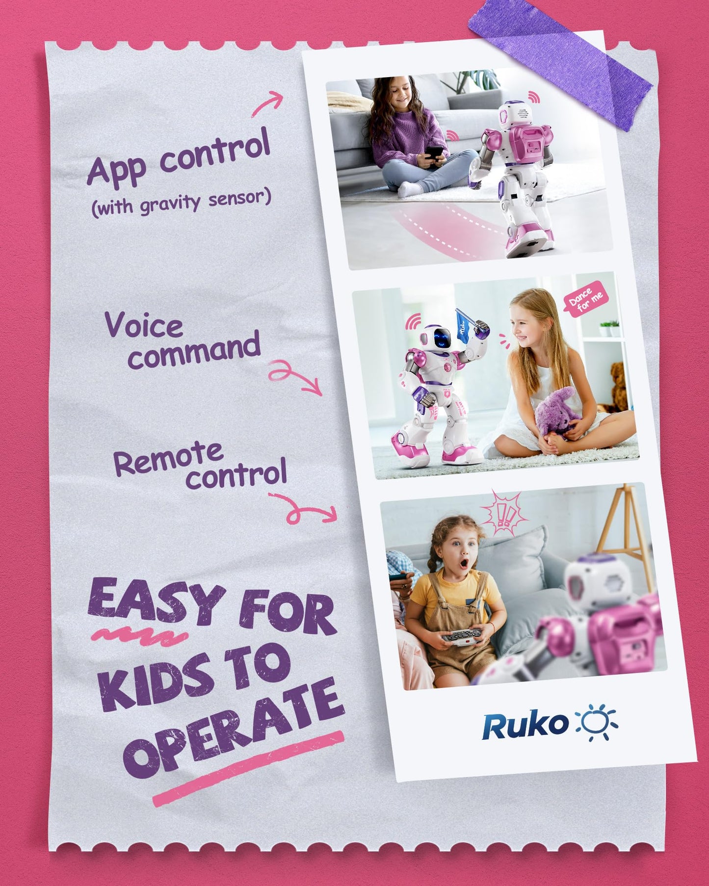 Ruko 1088 Large Smart Robot for Kids