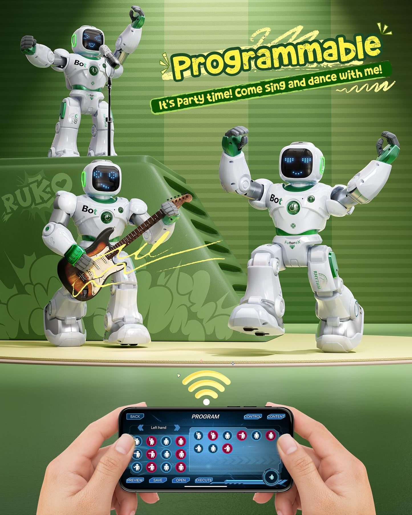 Ruko 1088 Large Smart Robot for Kids