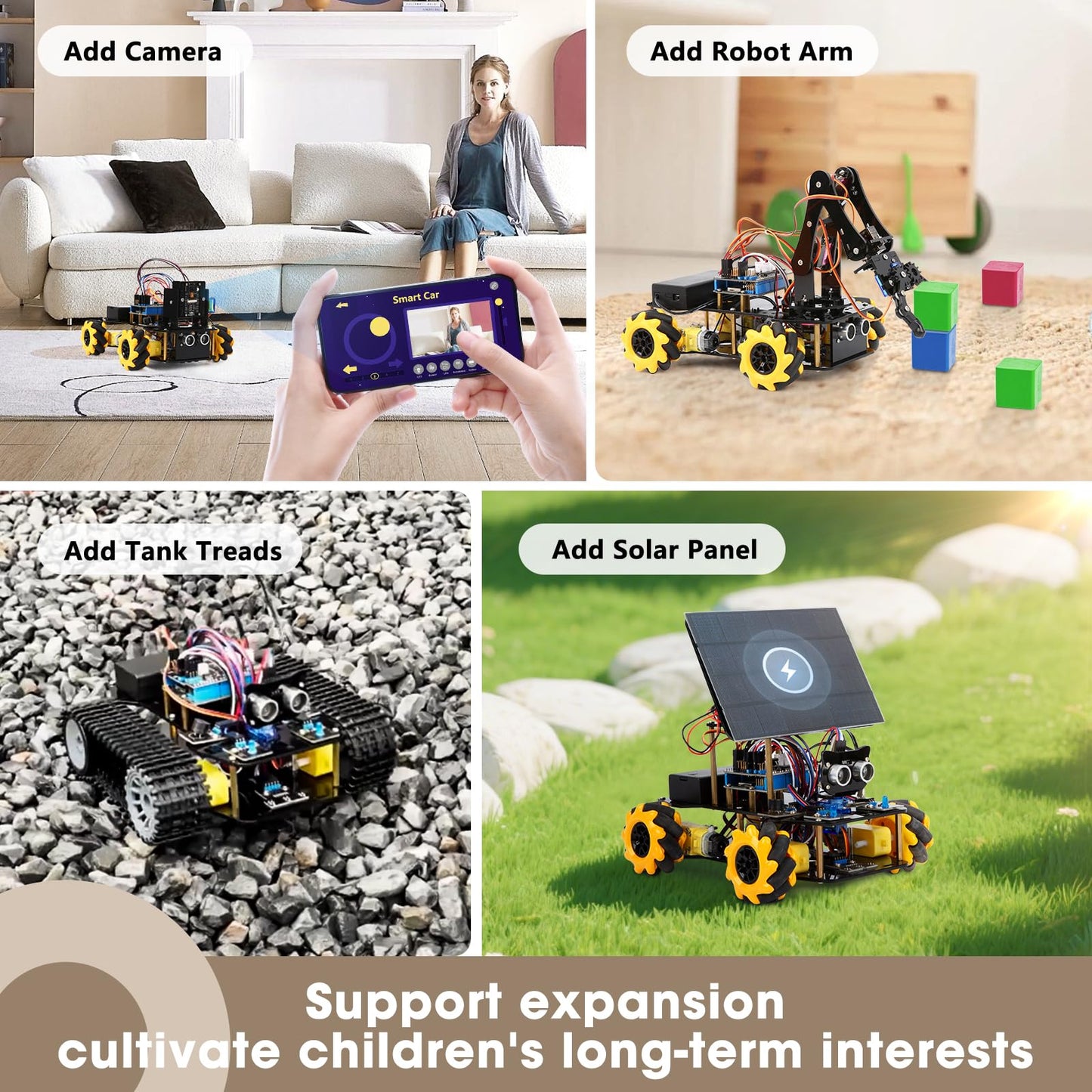 ACEBOTT Robot Kit - Arduino & Scratch STEM Robot