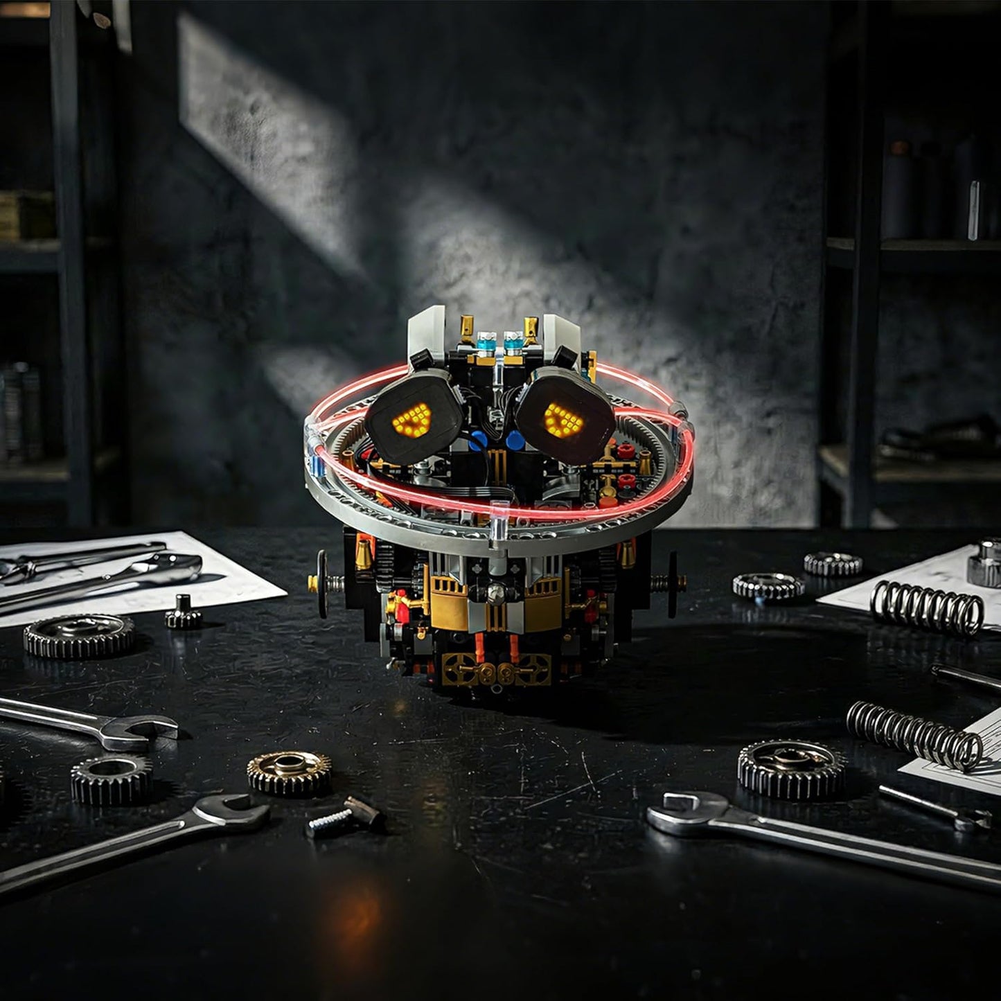 UNCLE BRICK Transparent Spherical Robot