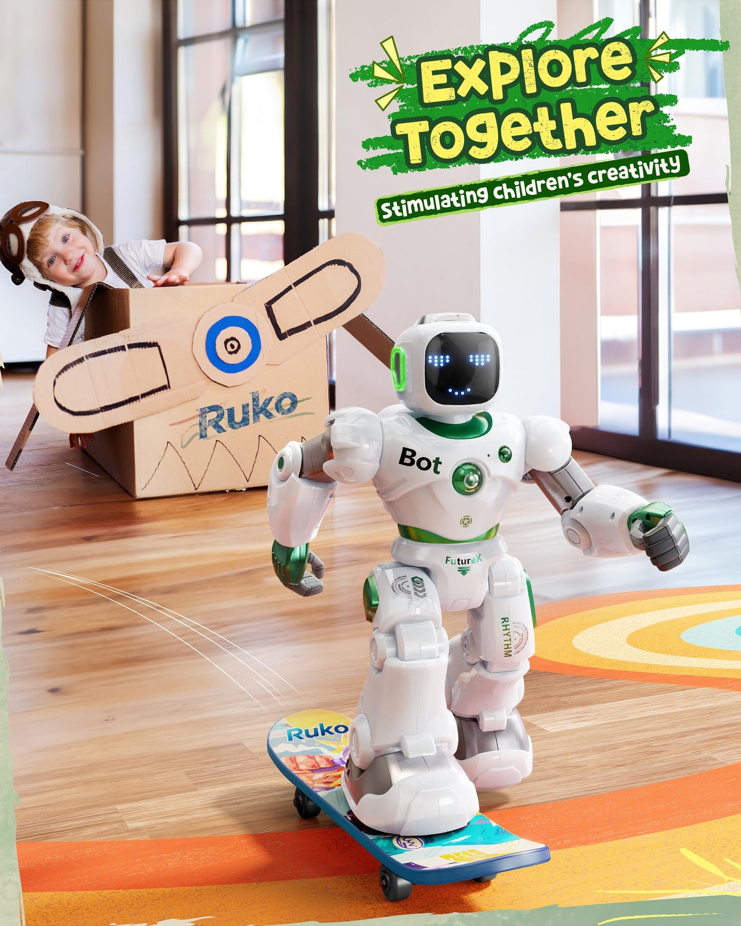 Ruko 1088 Large Smart Robot for Kids