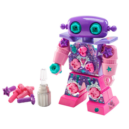 Design & Drill Robot — Take-Apart STEM Building Toy with Real Screwdriver for Kids Ages 3+