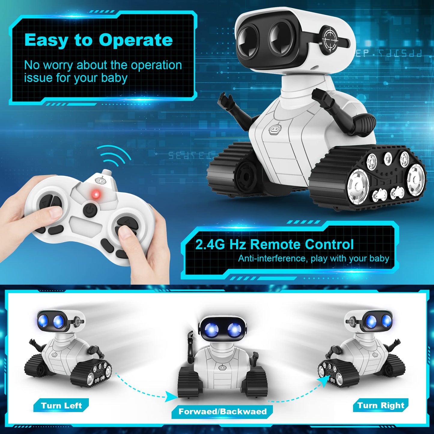 Hamourd RC Emo Robot