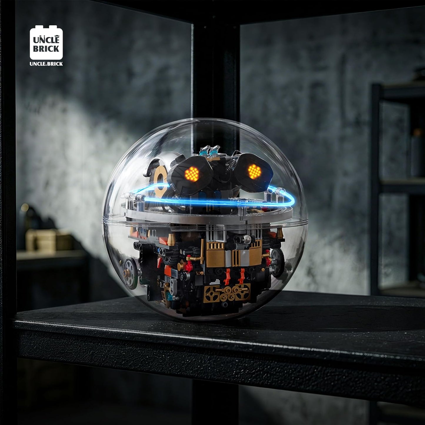 UNCLE BRICK Transparent Spherical Robot