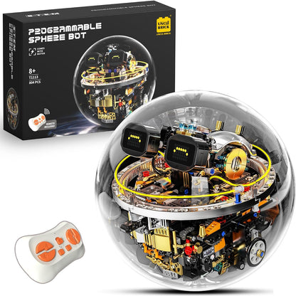 UNCLE BRICK Transparent Spherical Robot