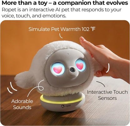 KAMOMO AI Companion Robot — Emotional Support Desk Pet for Kids & Adults