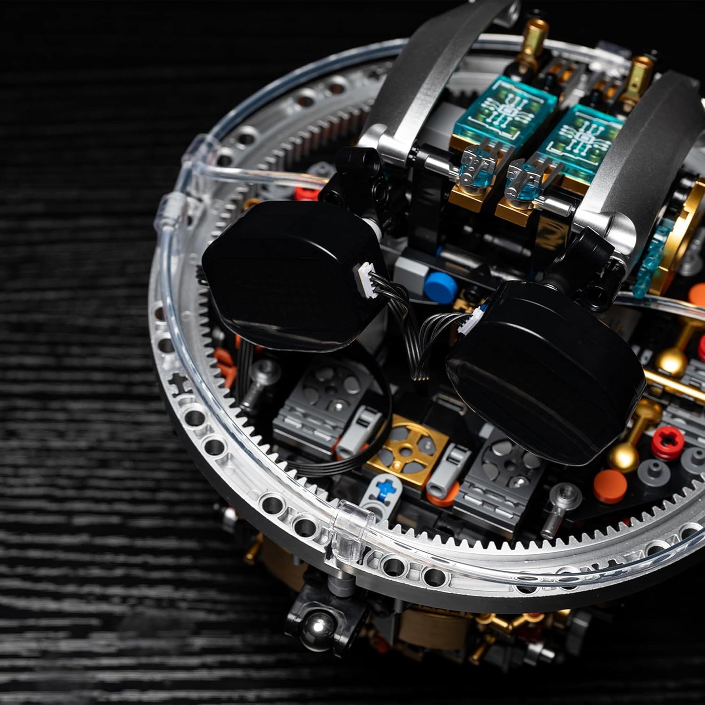 UNCLE BRICK Transparent Spherical Robot