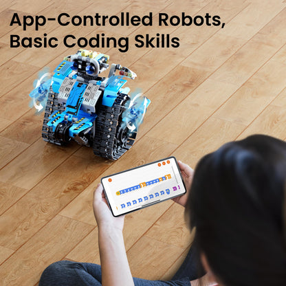 Sillbird 5-in-1 Robot Building Kit — 488 Pieces