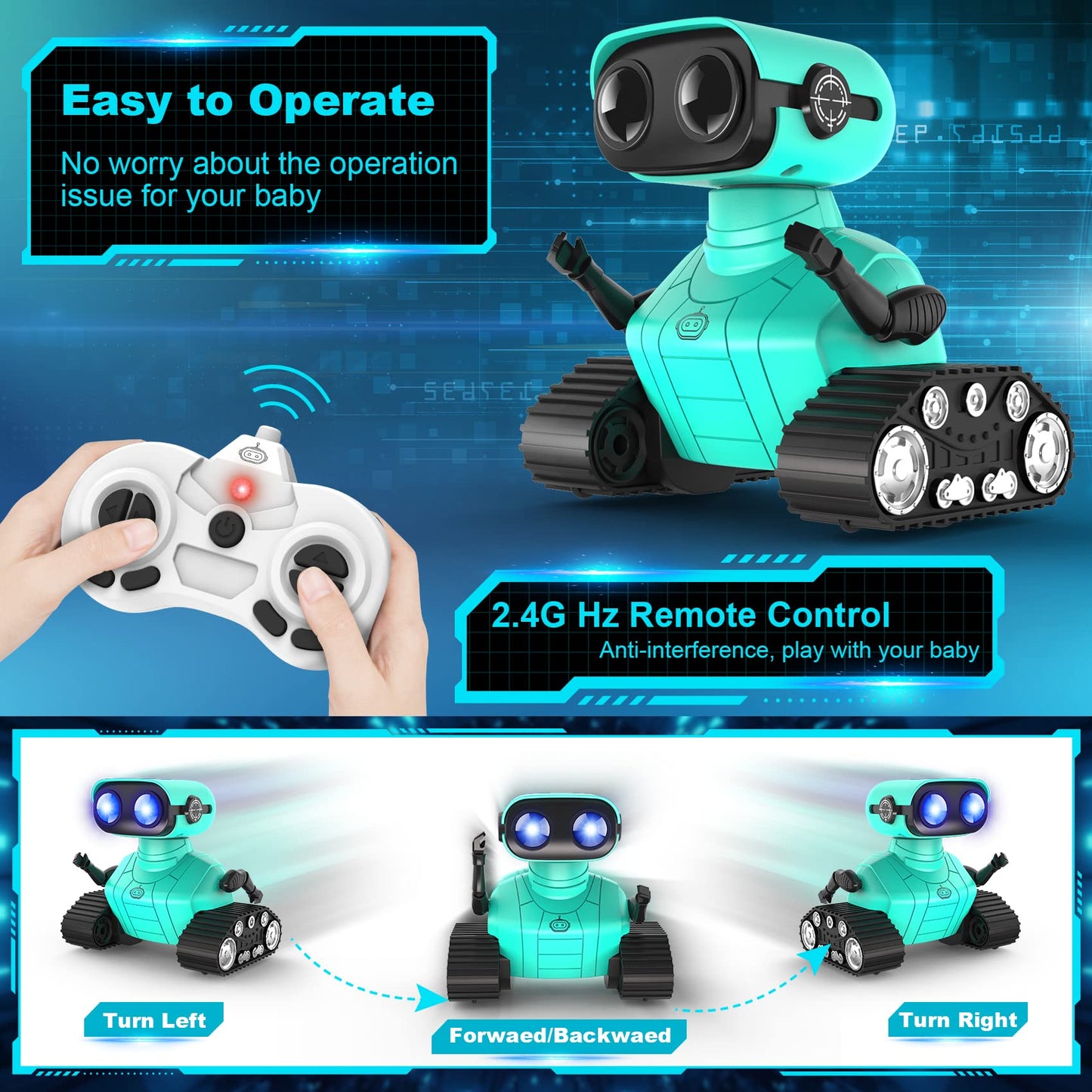 Hamourd RC Emo Robot