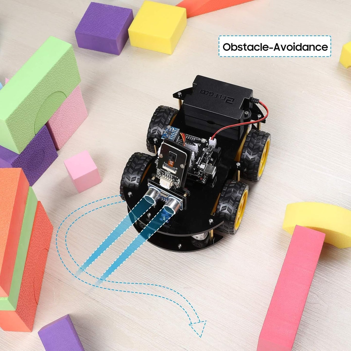 ELEGOO UNO R3 Smart Robot Car Kit V4
