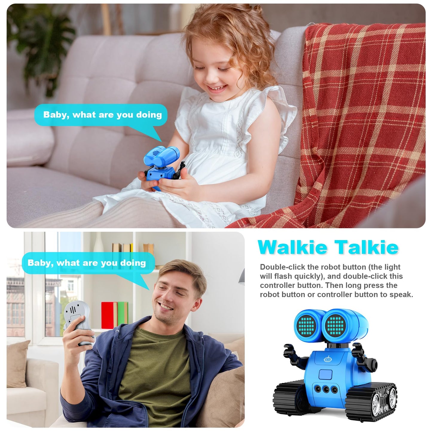 Hamourd RC Emo Robot