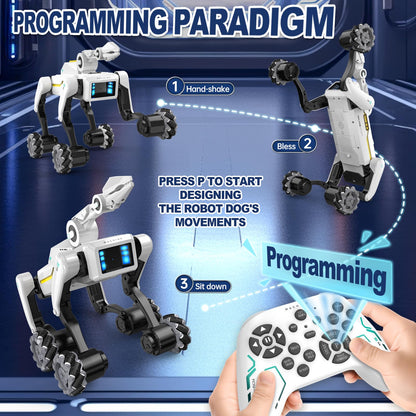 Smart Robot Dog — Voice Control, 30+ Actions & App Programming