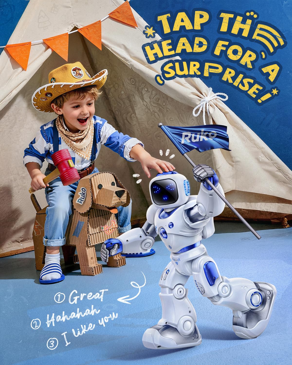 Ruko 1088 Large Smart Robot for Kids