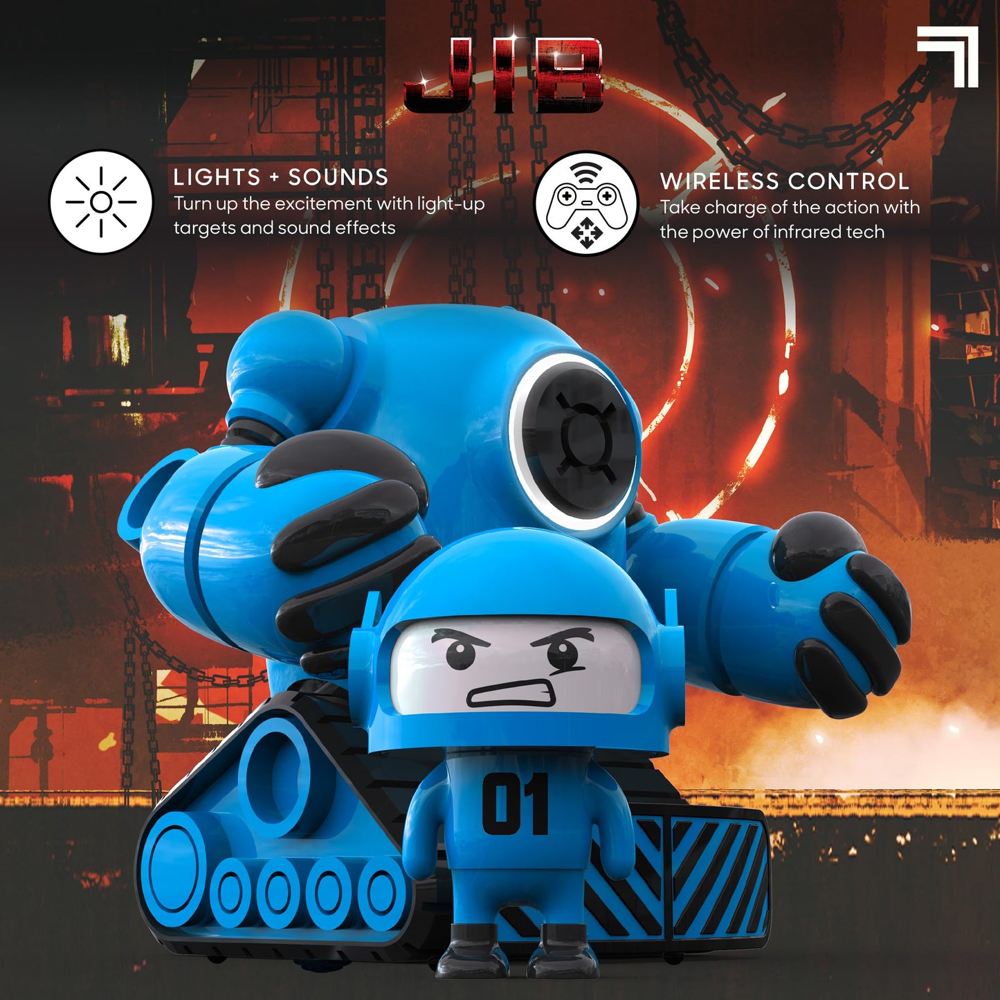 Sharper Image Mecha Rivals — Two-Player RC Battle Robots with Ejector Seat