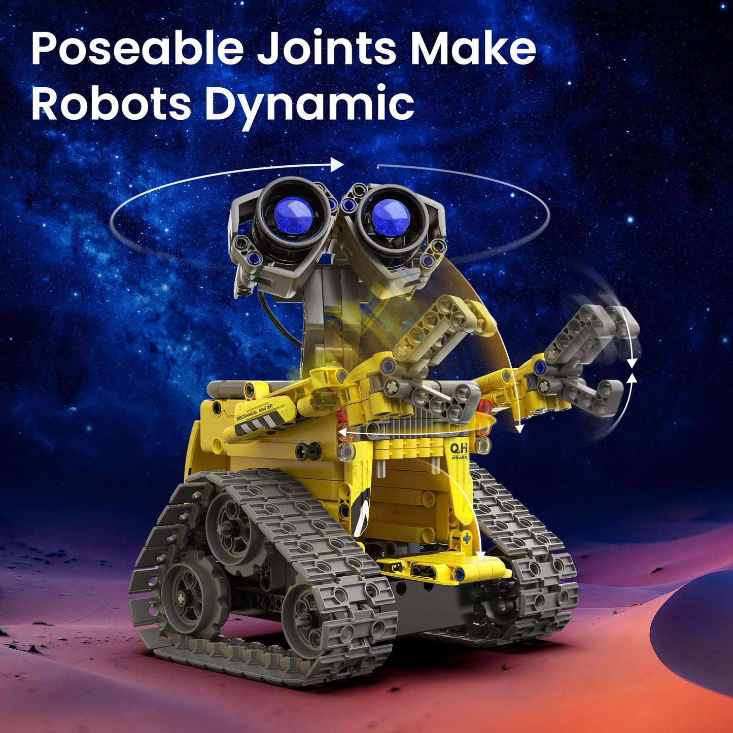 Sillbird 5-in-1 Robot Building Kit — 488 Pieces
