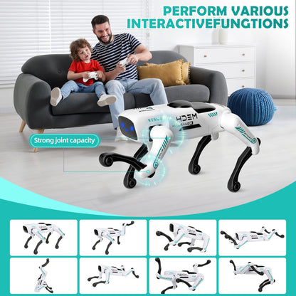 Smart Robot Dog — Voice Control, 30+ Actions & App Programming