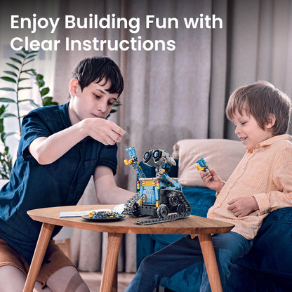 Sillbird 5-in-1 Robot Building Kit — 488 Pieces