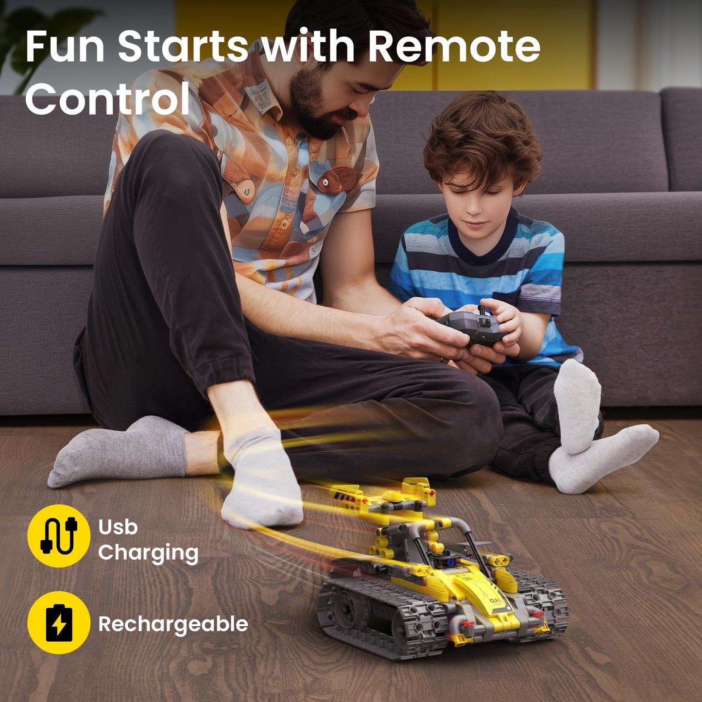 Sillbird 5-in-1 Robot Building Kit — 488 Pieces