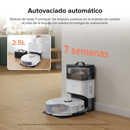 Roborock Q7 M5+ Robot Vacuum & Mop — 10000Pa Suction, 7-Week Self-Empty & LiDAR Navigation