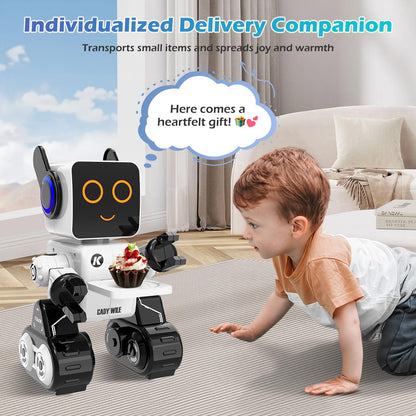 HBUDS RC Robot Toy — Dancing, Singing, Voice Recording & Built-In Coin Bank for Kids