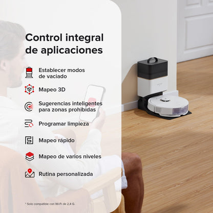 Roborock Q7 M5+ Robot Vacuum & Mop — 10000Pa Suction, 7-Week Self-Empty & LiDAR Navigation