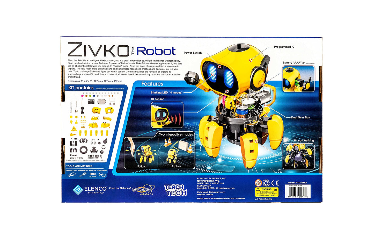 Elenco Zivko the Robot
