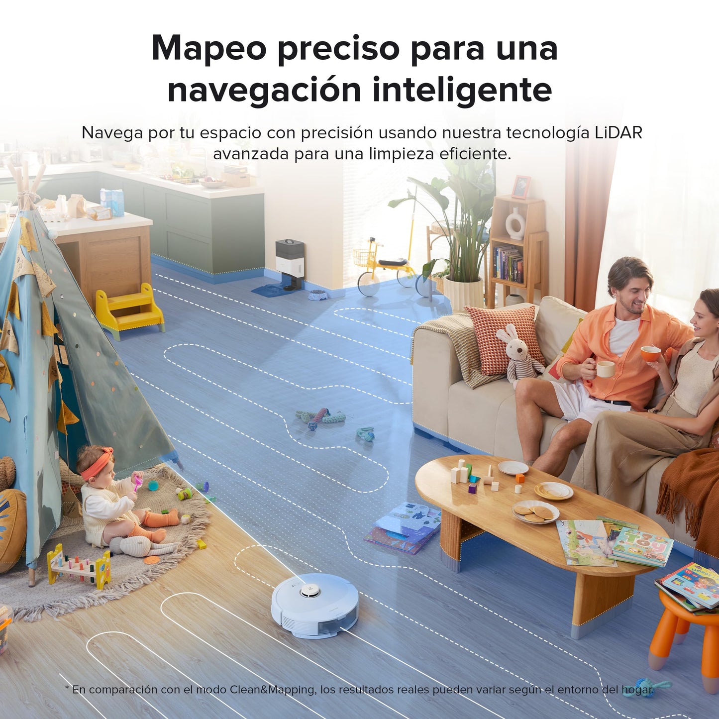 Roborock Q7 M5+ Robot Vacuum & Mop — 10000Pa Suction, 7-Week Self-Empty & LiDAR Navigation