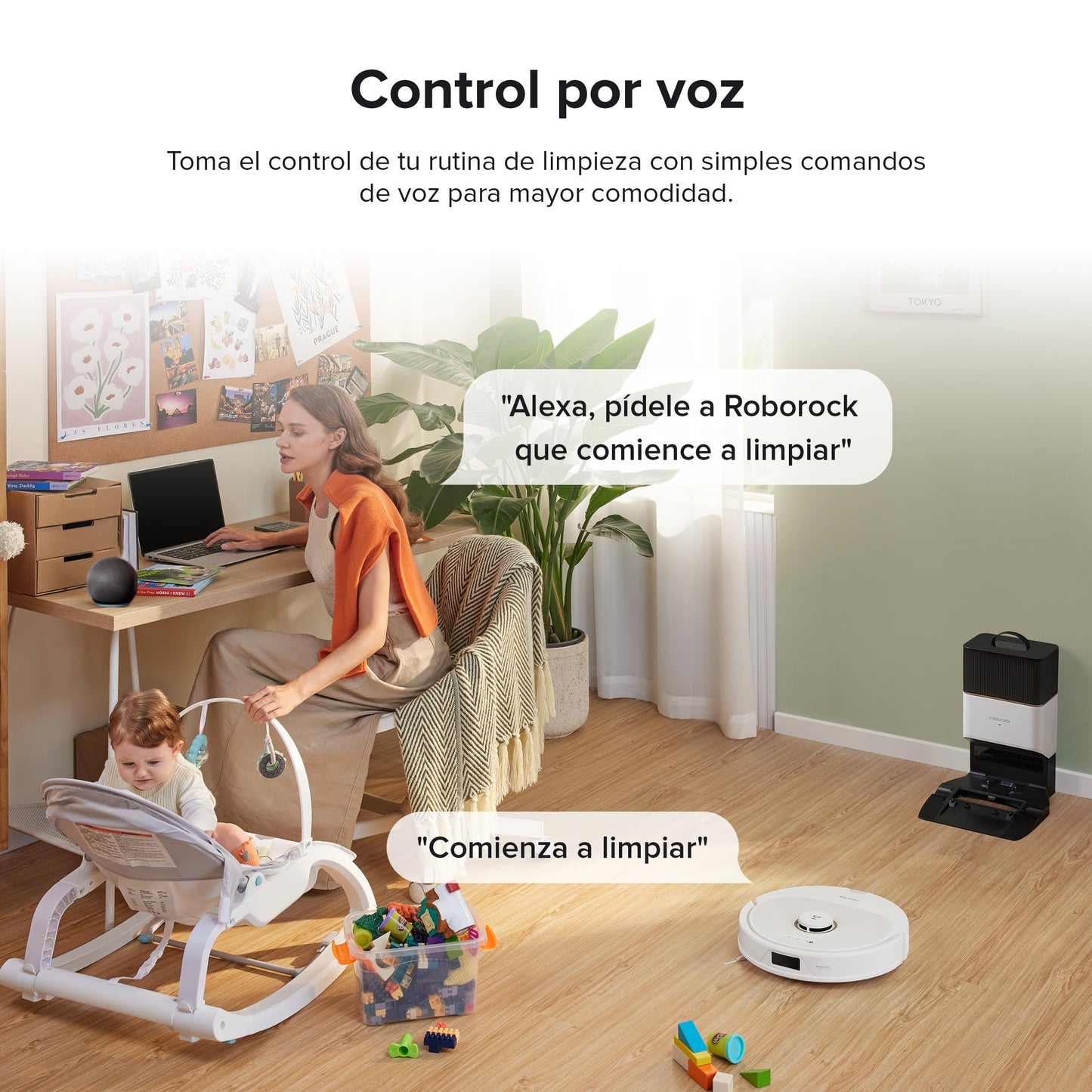 Roborock Q7 M5+ Robot Vacuum & Mop — 10000Pa Suction, 7-Week Self-Empty & LiDAR Navigation