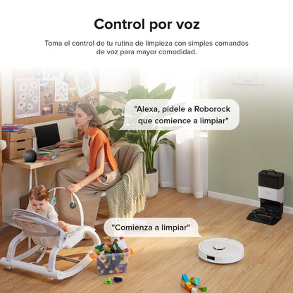 Roborock Q7 M5+ Robot Vacuum & Mop — 10000Pa Suction, 7-Week Self-Empty & LiDAR Navigation
