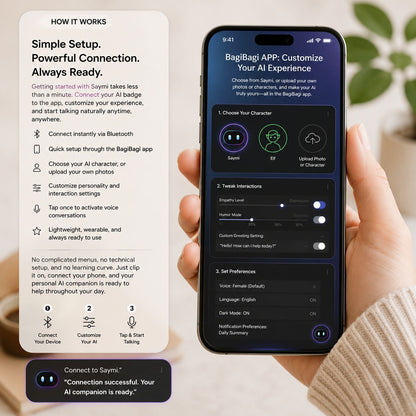 AI Smart Badge - Emotional Companion