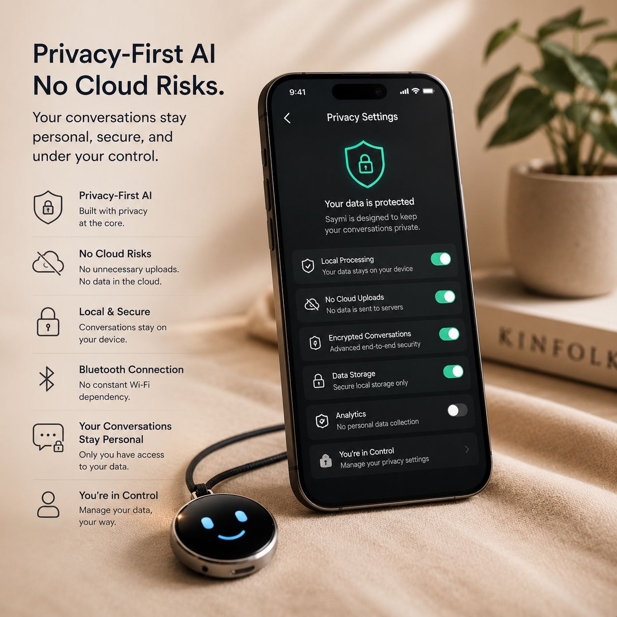 AI Smart Badge - Emotional Companion